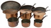 (12) FRENCH COPPER AU GRATIN &