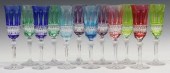 (12) FRENCH CUT-TO-CLEAR CRYST