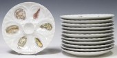 (12) FRENCH PILLIVUYT PORCELAI