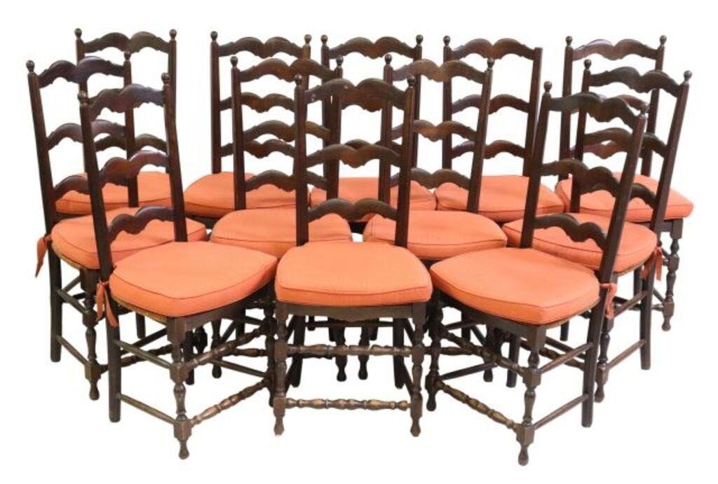(12) FRENCH PROVINCIAL LADDER