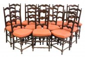 (12) FRENCH PROVINCIAL LADDER