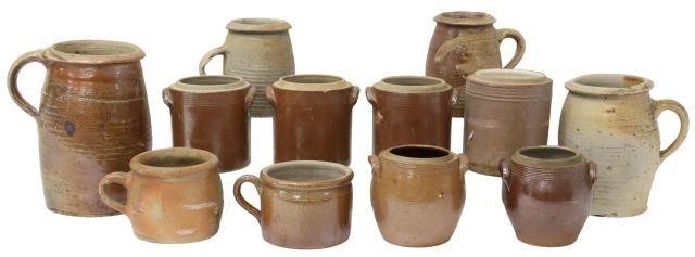 (12) FRENCH PROVINCIAL STONEWARE
