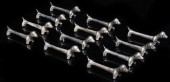 (12) FRENCH SILVERPLATE DACHSH