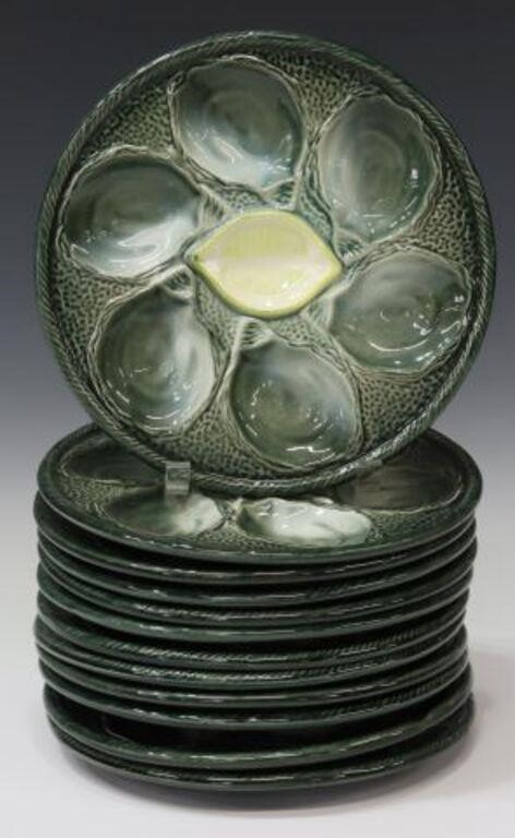 (12) FRENCH ST. CLEMENT FAIENCE
