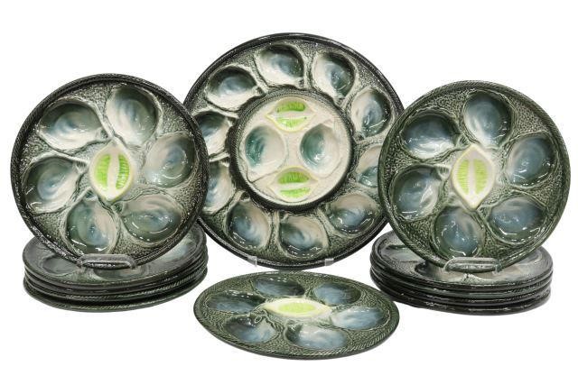 (12) FRENCH ST CLEMENT FAIENCE
