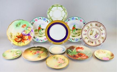 12 GERMAN & AUSTRIAN PORCELAIN
