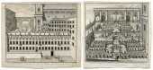 12 German garden engravings: m