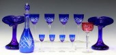 (12) GLASSWARE: JACK-IN-THE-PU