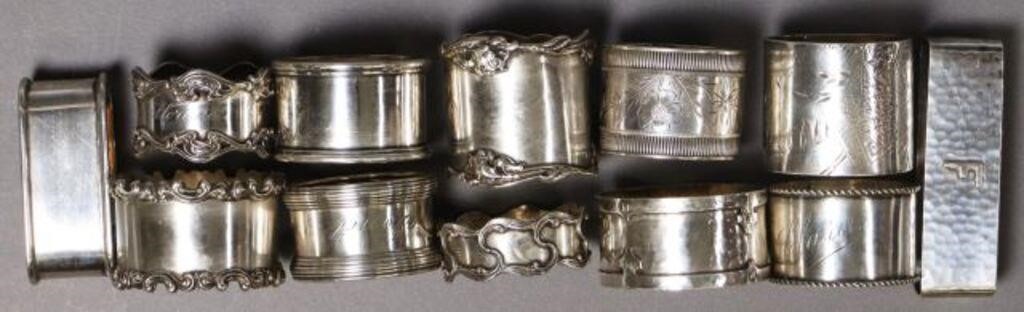 (12) GROUP OF STERLING SILVER