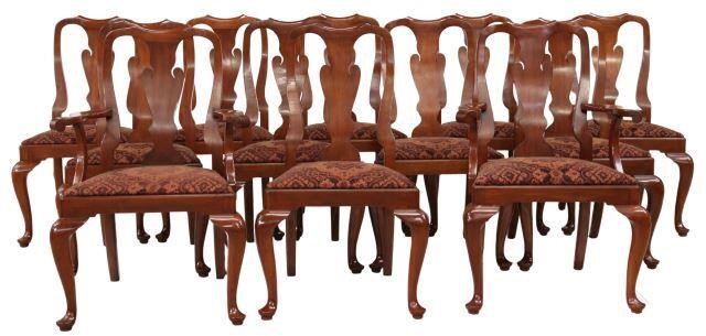 (12) HENKEL-HARRIS QUEEN ANNE STYLE