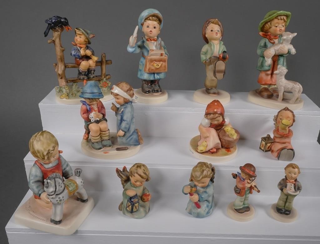(12) HUMMEL FIGURINES