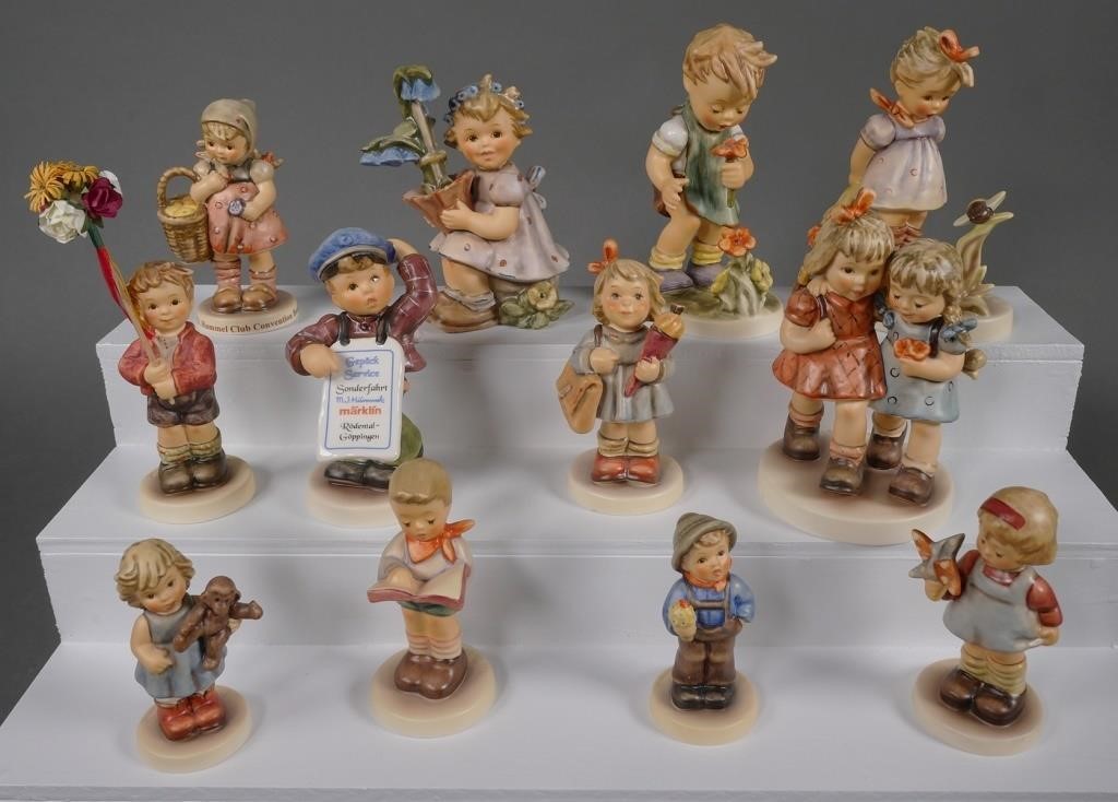 (12) HUMMEL FIGURINES