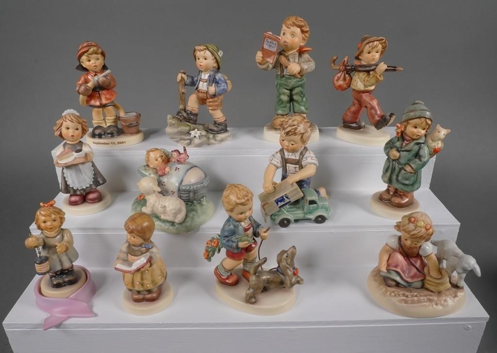 (12) HUMMEL FIGURINES