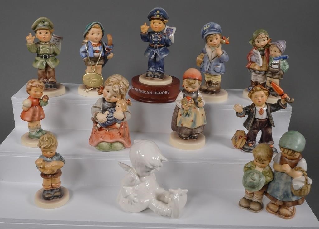 (12) HUMMEL FIGURINES