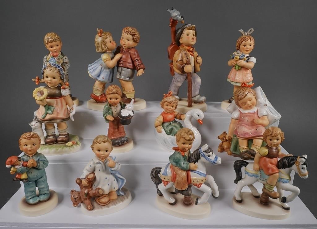 (12) HUMMEL FIGURINES