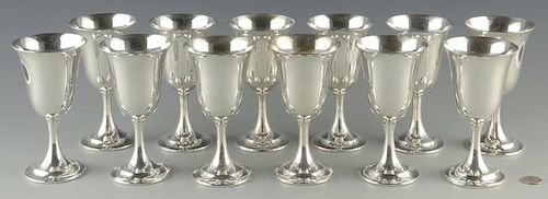 12 INTERNATIONAL STERLING SILVER