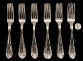 12 KENTUCKY COIN SILVER FORKS,