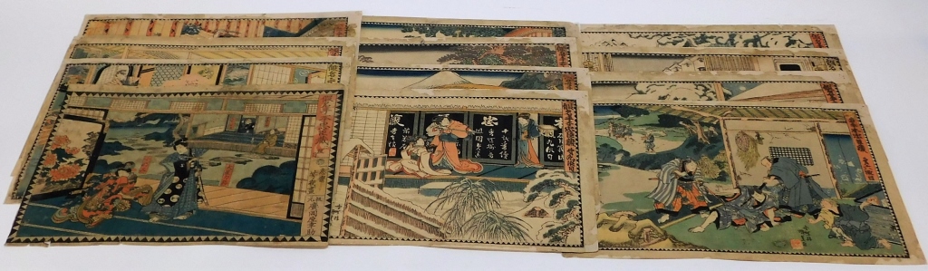 12 KUNISADA UTAGAWA JAPANESE