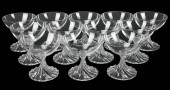 12 LALIQUE FRANCE CRYSTAL RAMB