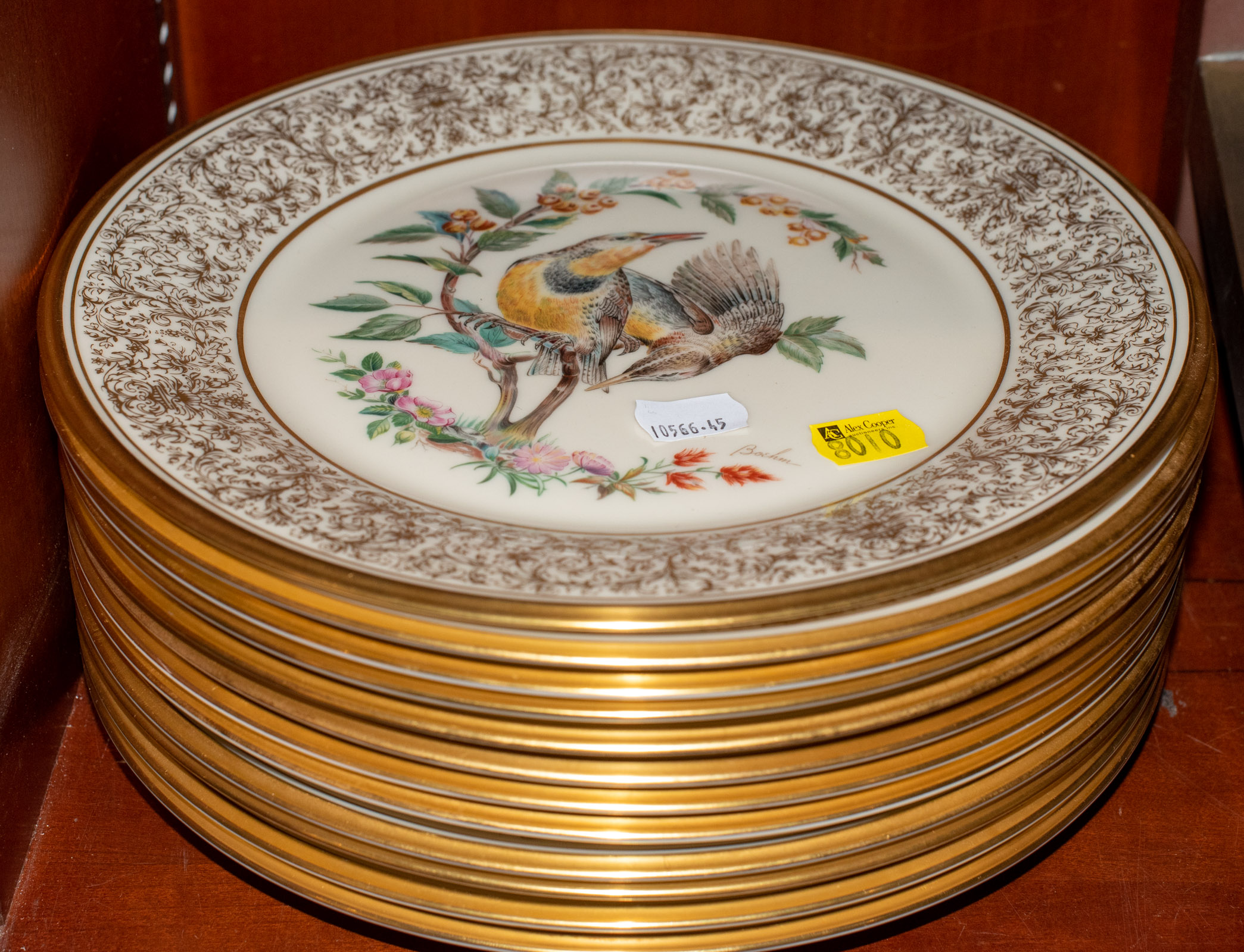 12 LENOX BOEHM BIRD COLLECTORS'