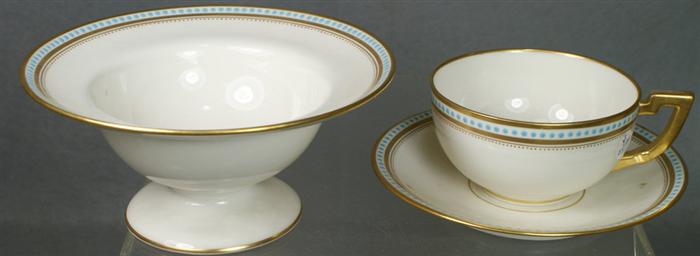 12 Lenox dessert bowls and 9