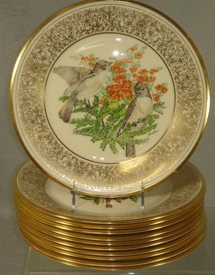 12 Lenox porcelain Boehm bird