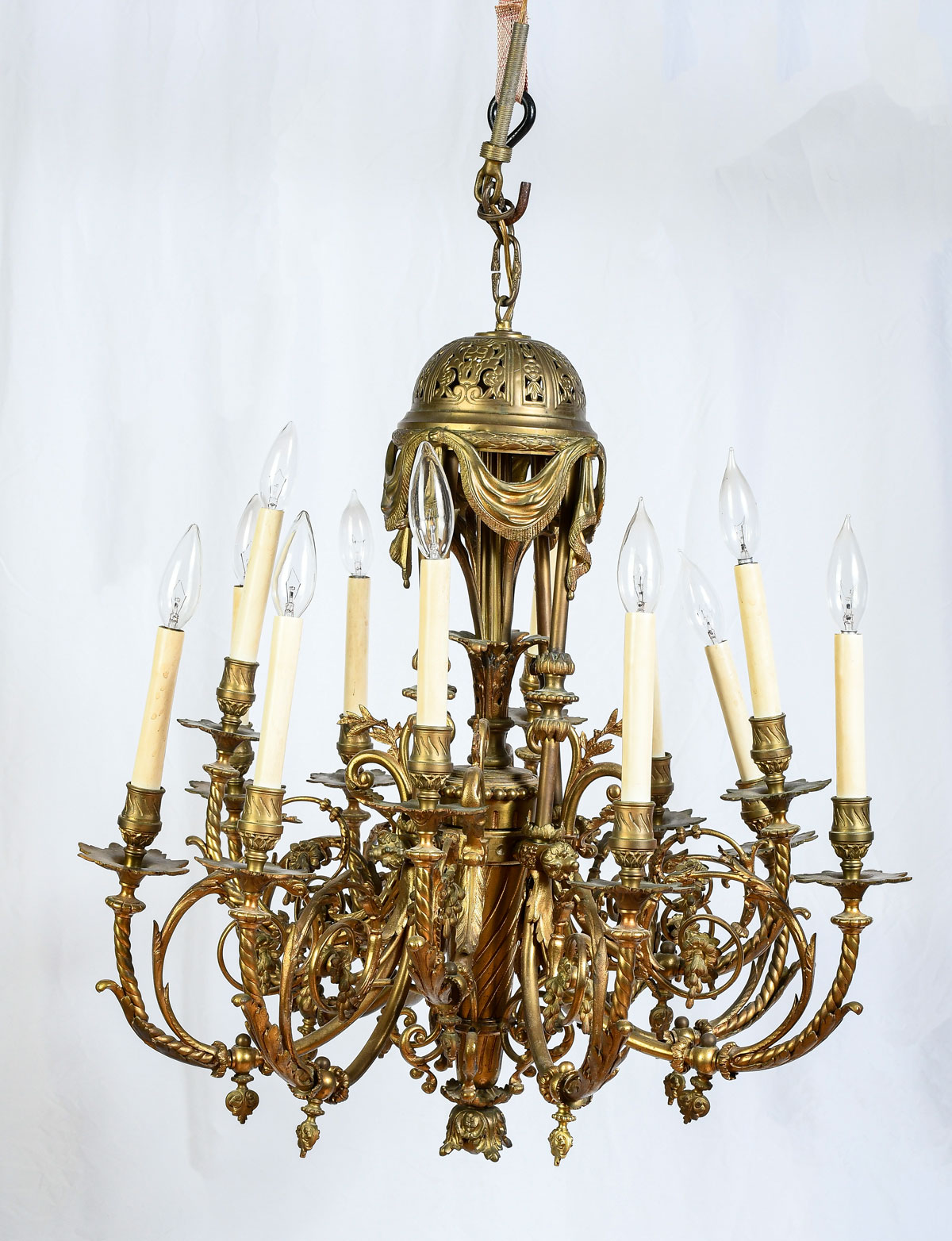 12- LIGHT FRENCH BRASS