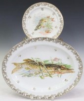 (12) LIMOGES PARCEL GILT PORCE