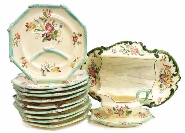 (12) LONGCHAMP 'POMPADOR' ASPARAGUS