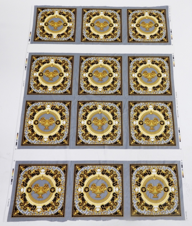 12 PANEL VERSACE UPHOLSTERY TEXTILE