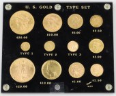 12 PC. AMERICAN GOLD COIN SET