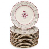 (12 PC) ANTIQUE GERMAN DESSERT