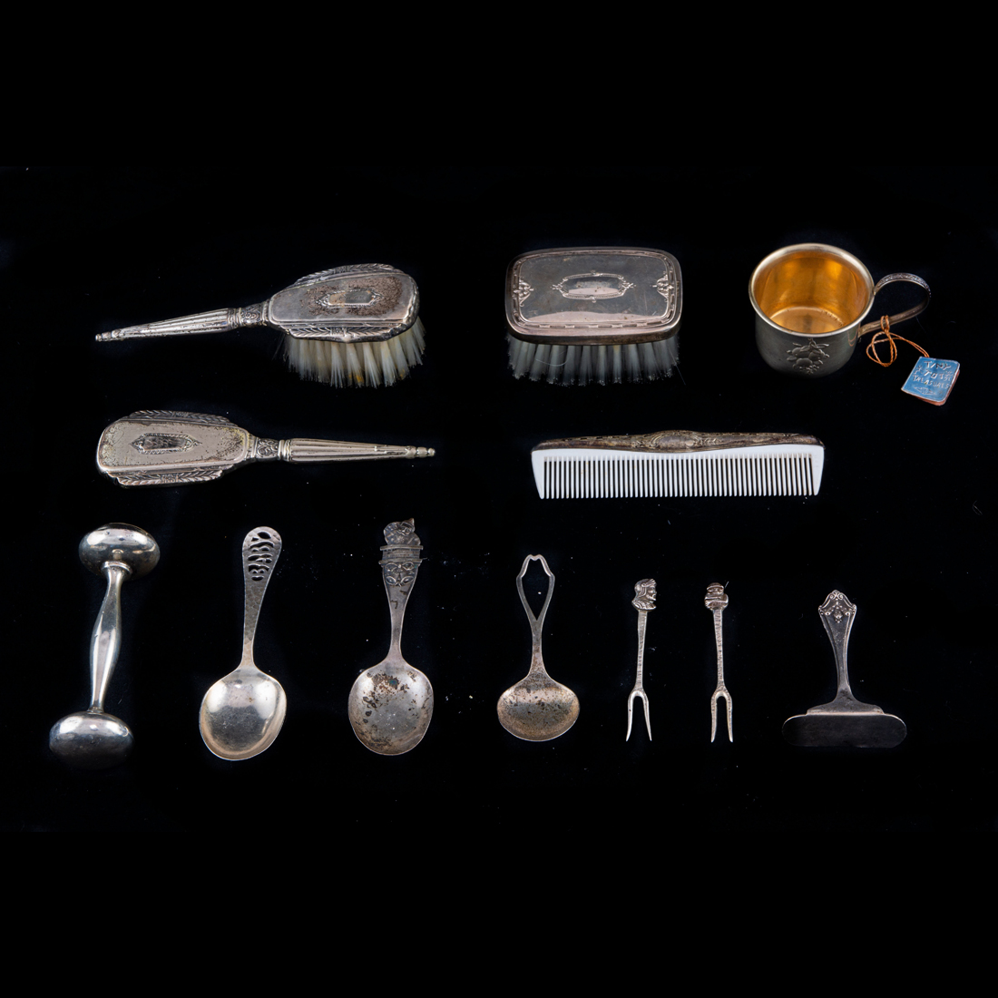 (12 PC) ASSEMBLED CHILDS STERLING