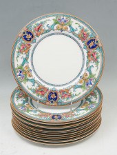 12 PC ENGLISH WORCESTER DINNER