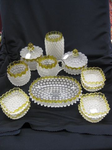 12 pc. Francisware Art Glass