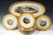 (12 PC) GERMAN FISH SET - Germ