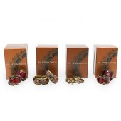 (12 PC) JAY STRONGWATER ENAMLE