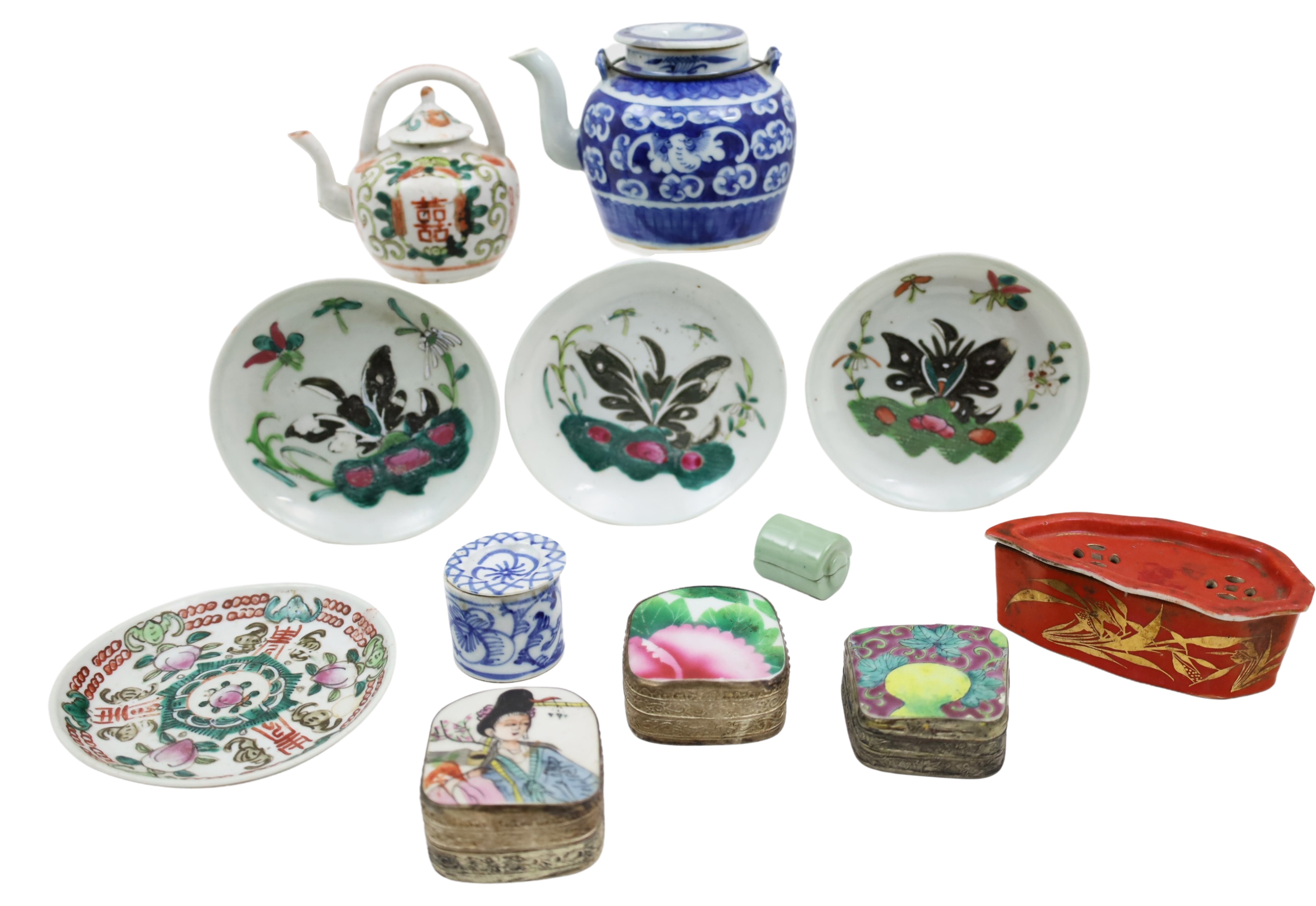 12 PC LOT OF ORIENTALIA 12 piece