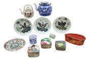12 PC LOT OF ORIENTALIA 12 pie