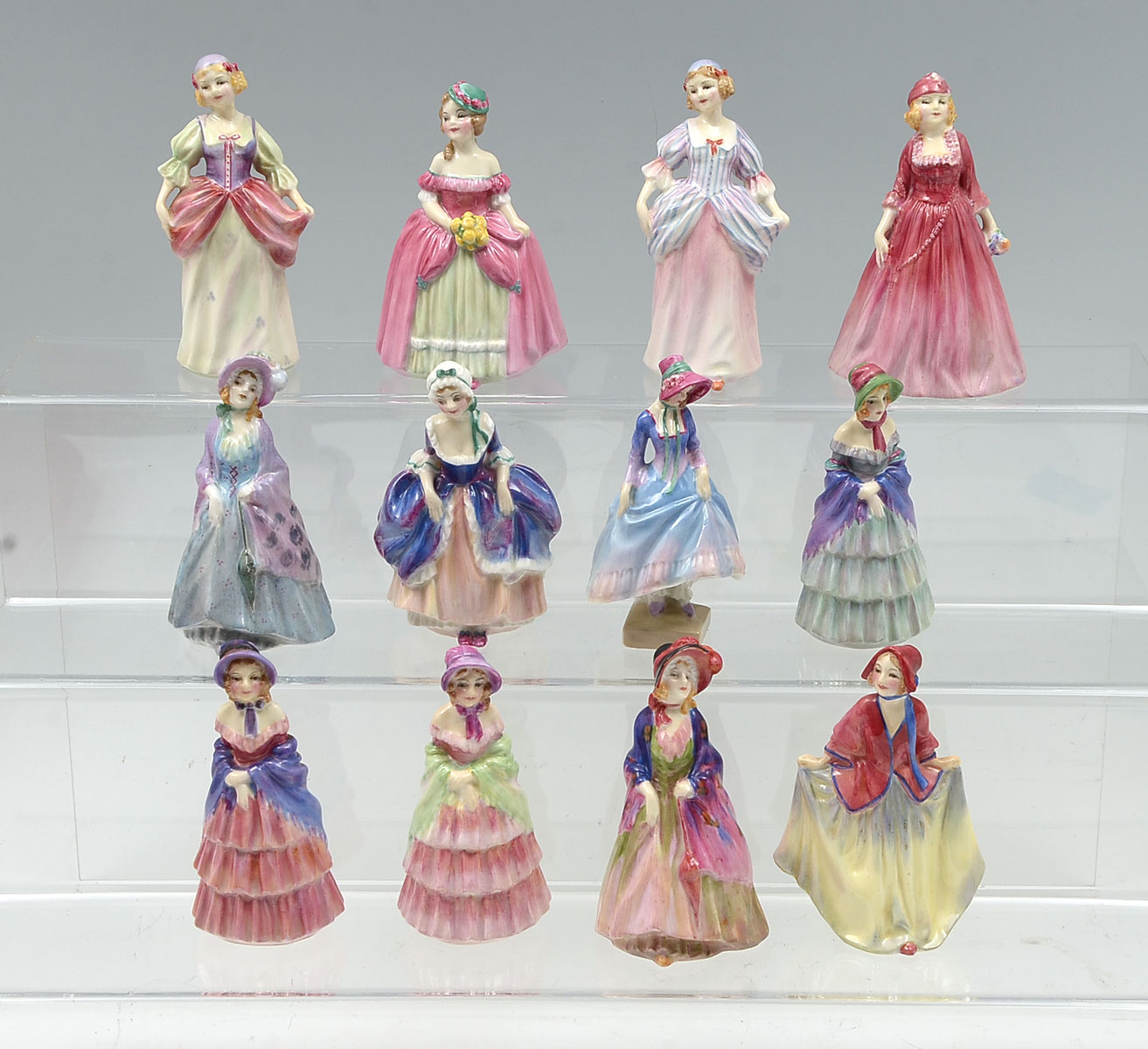 12 PC. MINIATURE ROYAL DOULTON
