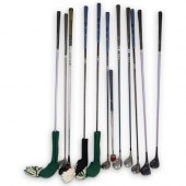 (12 PC) MODERN GOLF CLUB COLLE