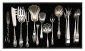 12 PC. ORNATE SILVER COLLECTIO