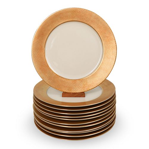 (12 PC) ROSENTHAL IVORY GILDED