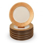 (12 PC) ROSENTHAL IVORY GILDED