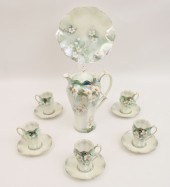 12 PC. RS PRUSSIA DAISY CHOCOL