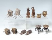 12 PC. STERLING SILVER CHINESE