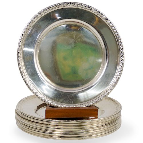 (12 PC) STERLING SILVER DESERTS