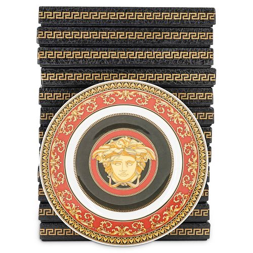 (12 PC) VERSACE "MEDUSA"