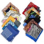 (12 PC) WOMEN SILK SCARVES GRO