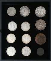 12 PC. WORLDLY COIN COLLECTION